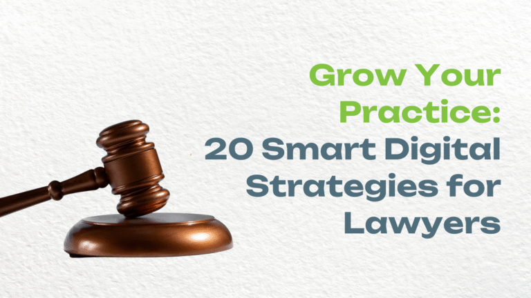 20 Digital Marketing Strategies for Law Firms and Lawyers ( 2022 )