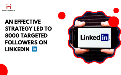 An effective strategy led to 8000 targeted followers on LinkedIn