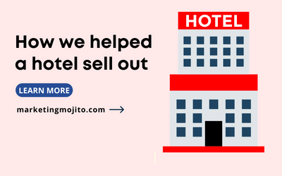 How we helped a hotel sell out