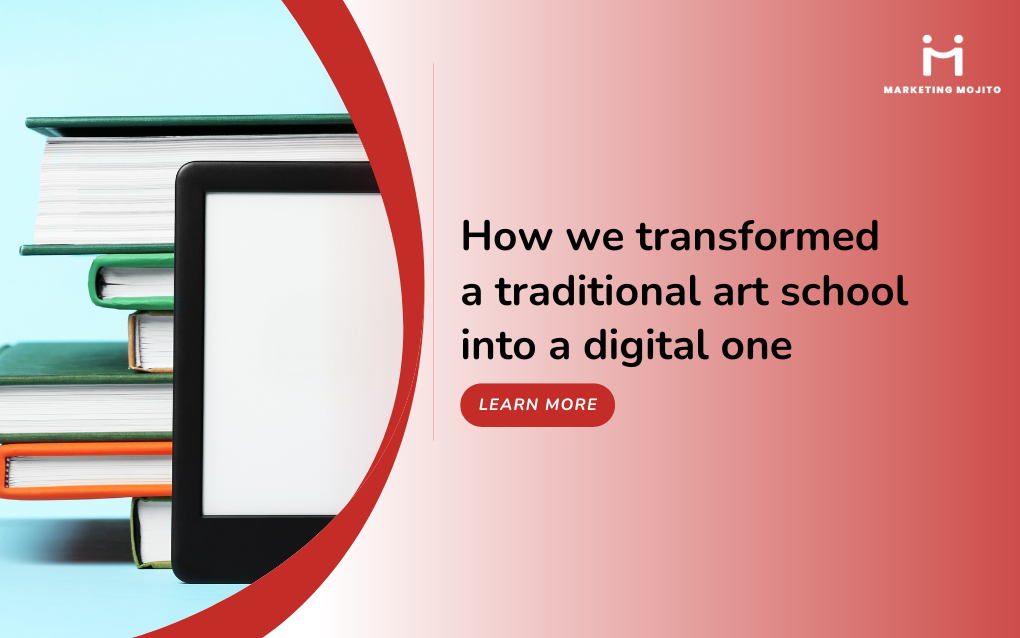 How we transformed a traditional art school into a digital one